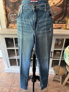 Tommy Hilfiger Women's Blue Denim Jeans- Sz 16